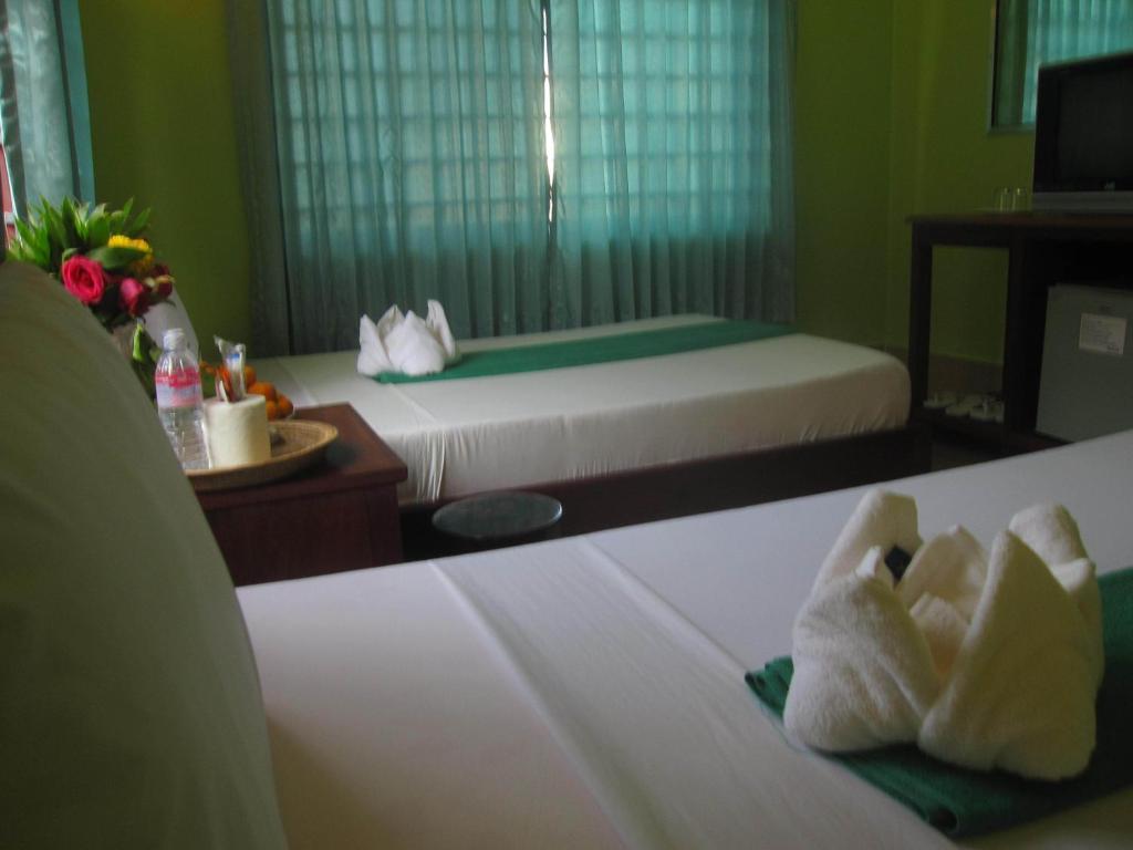 Ta Som Guesthouse & Tour Services Siem Reap Rom bilde